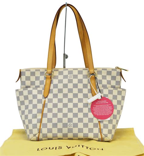 louis vuitton totally pm nm i damier azur|louis vuitton damier azur neverfull.